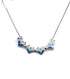 Sterling with Opal Jerusalem Cross Opening Magnetic Necklace
